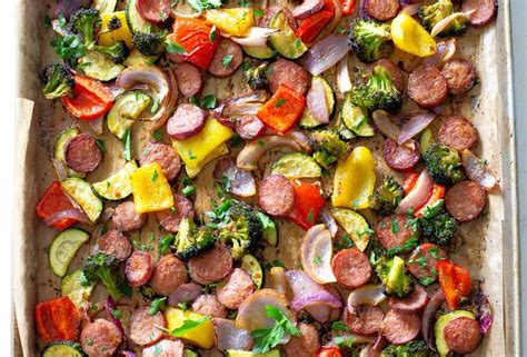 Chicken Sausage Vegetable Casserole