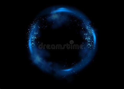 abstract luxury golden ring vector light circles  spark light
