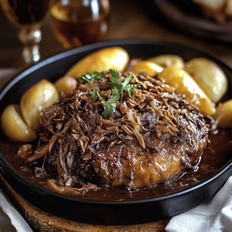 Bœuf Effiloché à la Bière Blonde Un Plat Réconfortant Recipes Comfort Food