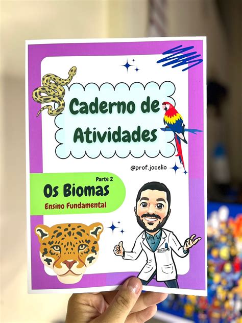 Os Biomas Caderno Interativo Sua Loja De Atividades Pedag Gicas