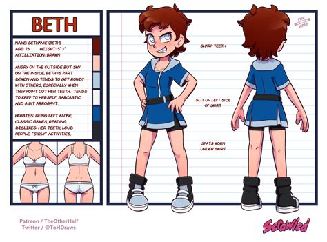 Beth Ref Sheet By TheOtherHalf Hentai Foundry