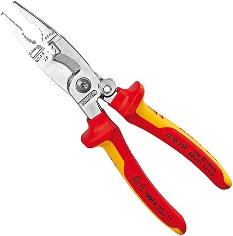 Knipex VDE Elektro Installationszange 200 Mm 13 96 200 Ab 42 97