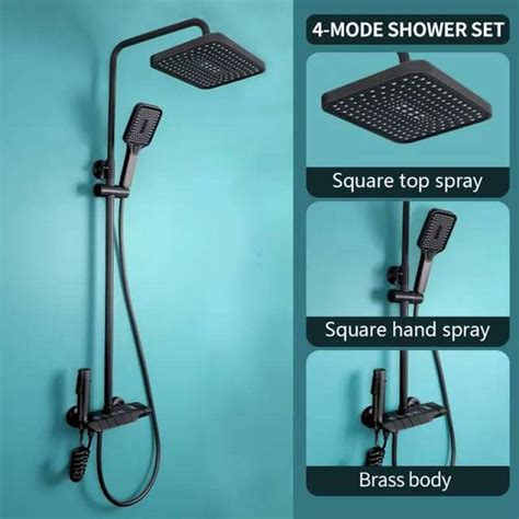 Jual Boutique Shower Mandi Hand Spray Gun Hidden Faucet Hot And Cold Bk Shower Set Kamar Mandi