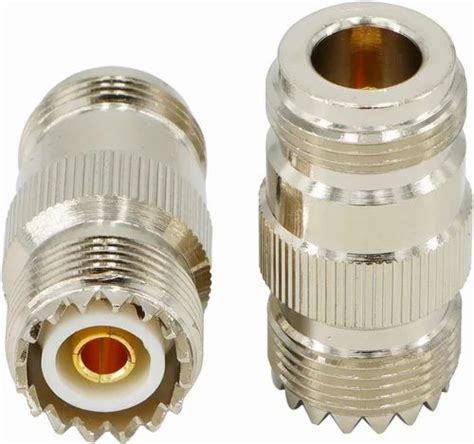 Rf Coaxial N Female To Uhf Female Adapter N To Uhf Female Type Coax Coupler At Rs 99piece