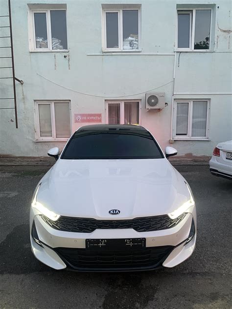 Тонировке передней части — KIA K5 (3G), 2,5 л, 2021 года | стайлинг ...