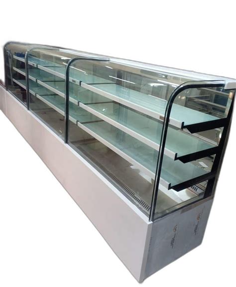 Stainless Steel And Glass Air Cooled Bakery Shop Display Counter At Rs