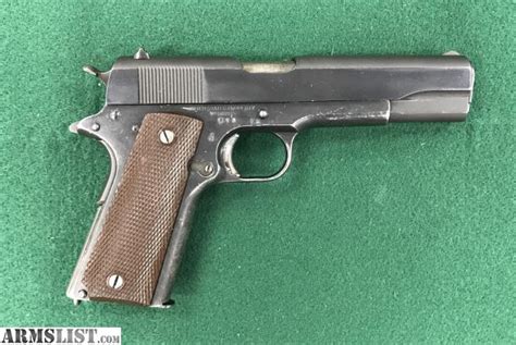 Armslist For Sale 1911 A1 Ww1 Colt Frame Ww2 Ithaca Slide