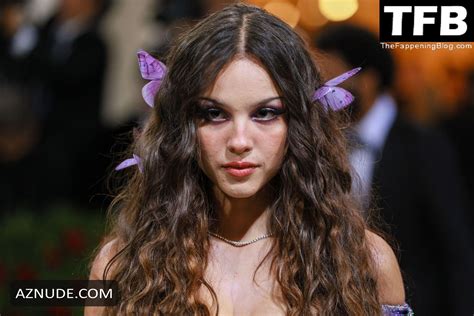 Olivia Rodrigo Sexy Seen Flaunting Her Hot Tits And Legs At The Met Gala In New York City Aznude