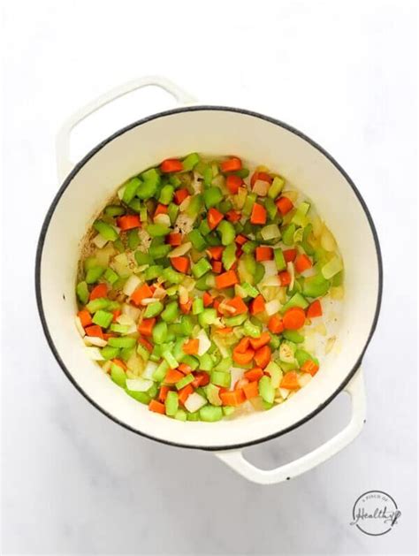 Homemade Vegetable Soup Stovetop A Pinch Of Healthy