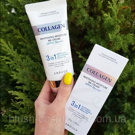 Осветляющий ББ крем с коллагеном 3 в 1 Enough Collagen 3 in 1 Whitening ...
