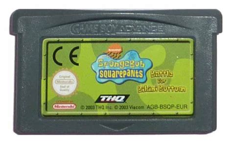 Buy Spongebob Squarepants Battle For Bikini Bottom Game Boy Advance Australia