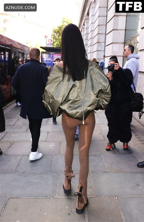 Jourdan Dunn Sexy Seen Flashing Her Nude Tits Wearing A See Through Jumpsuit At The Poster Girl