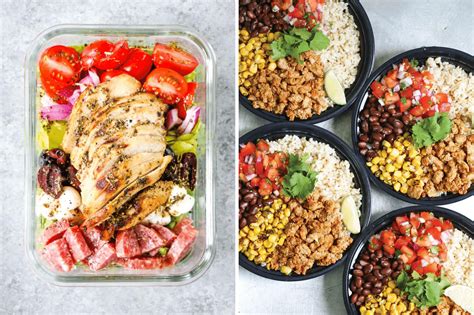 Meal Prep Ideas for Lunch - DIYbunker