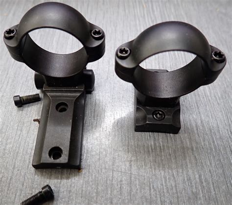 Leupold Standard Rings 1 Low Matte And Bases Savage Axisedge Rebel