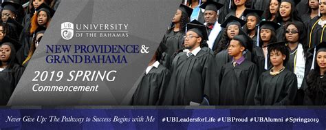 Commencement Web Banner 2019 - University of The Bahamas