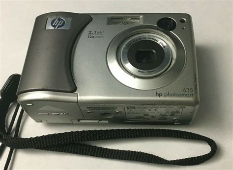 HP PhotoSmart 635 2.1MP Digital Camera - Silver for sale online | eBay