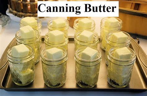 Canning Butter - The Prepared Page