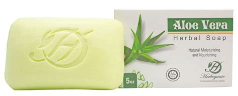 Aloe Vera Herbal Soap Gentle Cleansing And Soothing Hydration