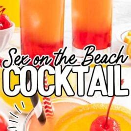 Sex On The Beach Drink Spaceships And Laser Beams