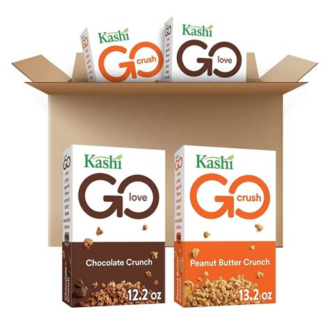 Kashi Go Cold Breakfast Cereal Fiber Cereal Vegan Protein Variety