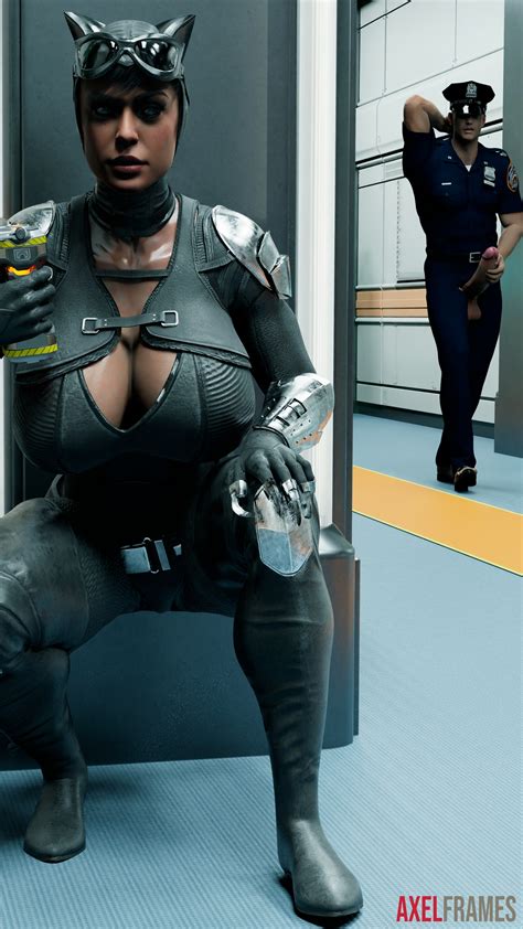 Catwoman With Police Hot Catwoman Dc Overwatch Catwoman D Porn Nsfw