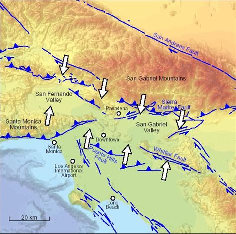 Las Big Squeeze Continues Straining Earthquakes Nasa Jet