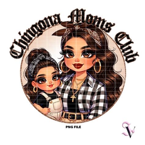 Soy La Patrona Chicana Chola Chibi Style Old School Chola Latina Shirt PNG For DTF Iron On