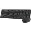 Teclado Y Rat N Inal Mbrico Subblim Combo Business Slim Cssw10 Negro