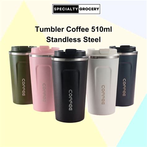 Ml Thermos Tumbler Flask Cup Coffee Tea Tahan Panas Sejuk Hot Cool Large Capacity