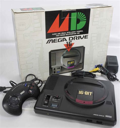 Mega Drive Console System Boxed Ref Q Tested Sega Haa Ebay