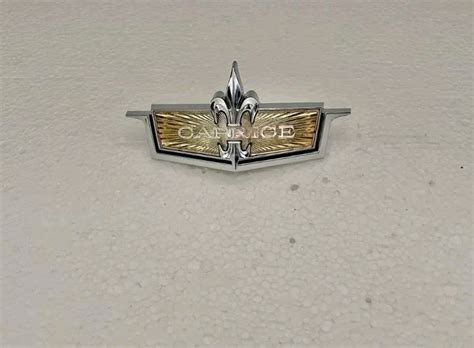 1973 Chevy Caprice Header Emblem Donk Parts