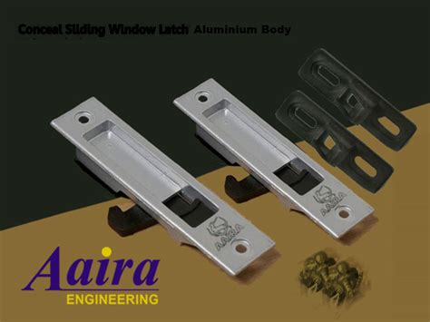 Aaira Engineering Aluminium Body Concealed Lock Aluminium Metal Door