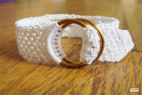 Ideas Products How To DIY Two Ring Closure Macrame Belt