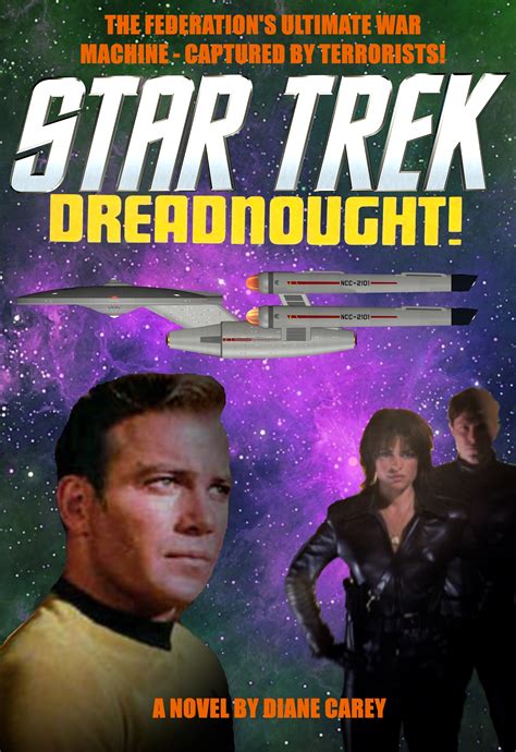 Star Trek 'Dreadnought' Book Cover by calamitySi on DeviantArt