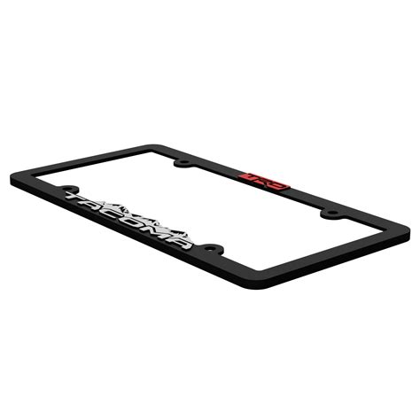 TRD-Tacoma-license-plate-frame-mountains — Custom Car Gear MODS