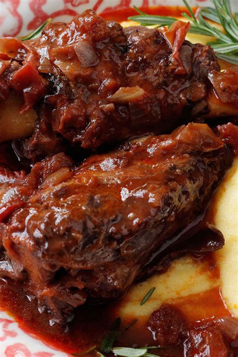 Rosemary Lamb Shanks Braised In Red Wine Recipe In 2024 Lamb Shanks Lamb Recipes Braised