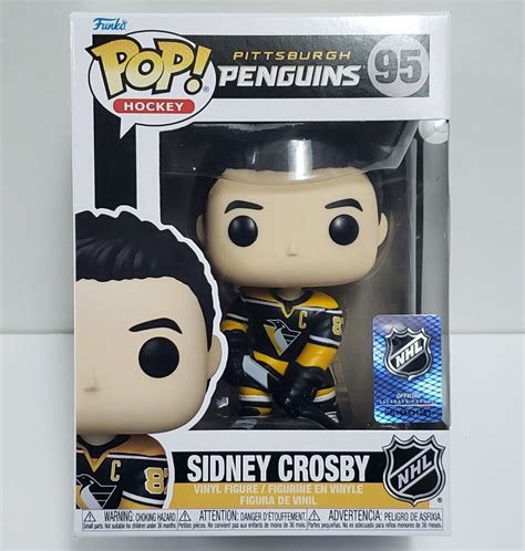 SIDNEY CROSBY Pittsburgh Penguins NHL Funko POP 95 Collectible Vinyl