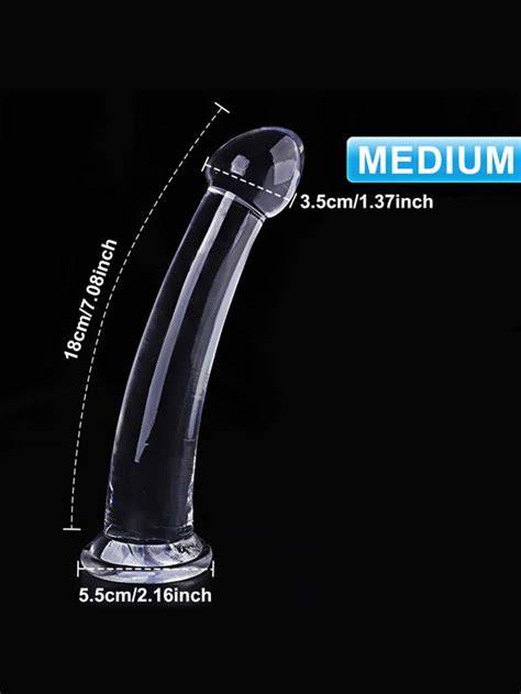 Inch Dildo Women Sex Toy Transparent Thick Realistic Dildo With