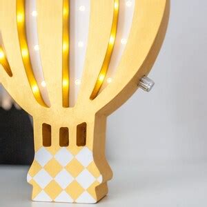 Hot Air Balloon Nursery Cloud Night Light Hot Air Balloon Lamp Cloud Light Cloud Lamp