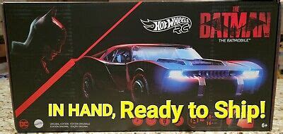 Hot Wheels Rc The Batman Batmobile Hot Toys Hub
