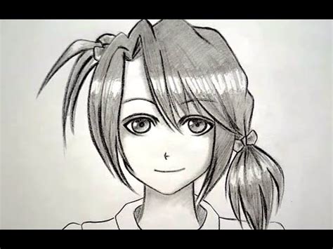 C Mo Dibujar Un Rostro Manga Dibujar Una Chica Manga Youtube