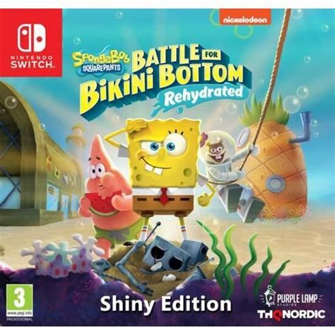 Spongebob Squarepants Battle For Bikini Bottom Rehydrated Shiny Edition Sur SWITCH Un Jeu