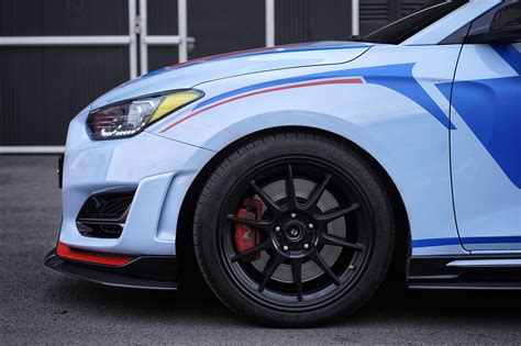 Adro Hyundai Veloster N Carbon Fiber Side Skirts V1 Bayoptiks