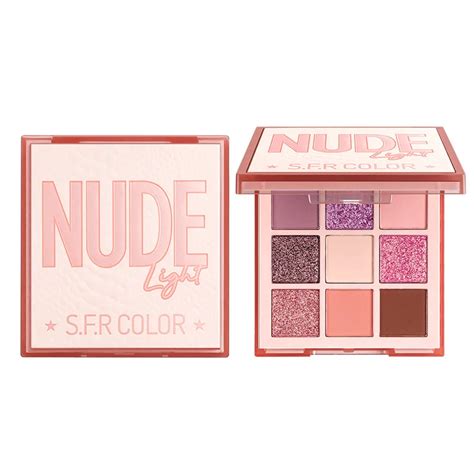 High Pigmented Nude Makeup Eye Shadow Pallett Palette Professional Vegan Pearl Glitter