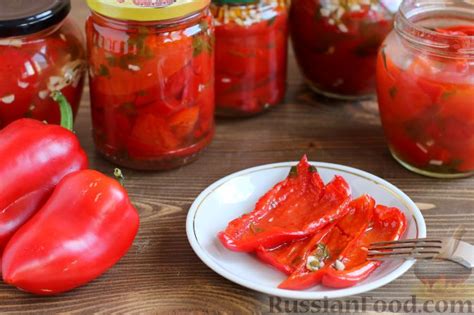 Рецепт: Маринованный перец на зиму на RussianFood.com