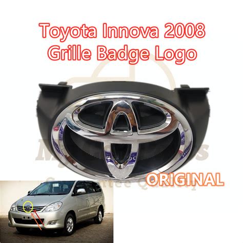 Original Toyota Innova Tgn Front Grille Emblem Base Logo