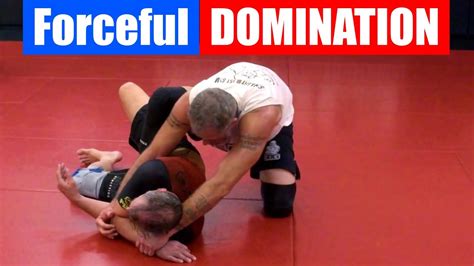 Forceful Moves Rickson Gracie Domination Techniques Youtube