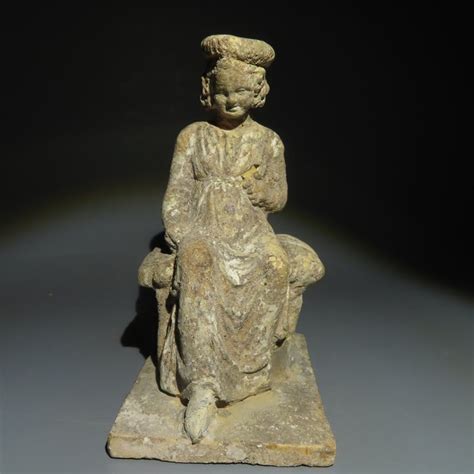 Ancient Greek Terracotta Lovely Sculpture Of An Infant Catawiki