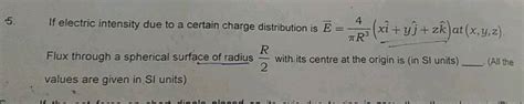 Define Electric Flux Write Its Si Unit