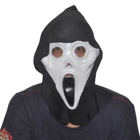 Ghost Face Cosplay Latex Mask - $71.37 : Cosplaymade.com